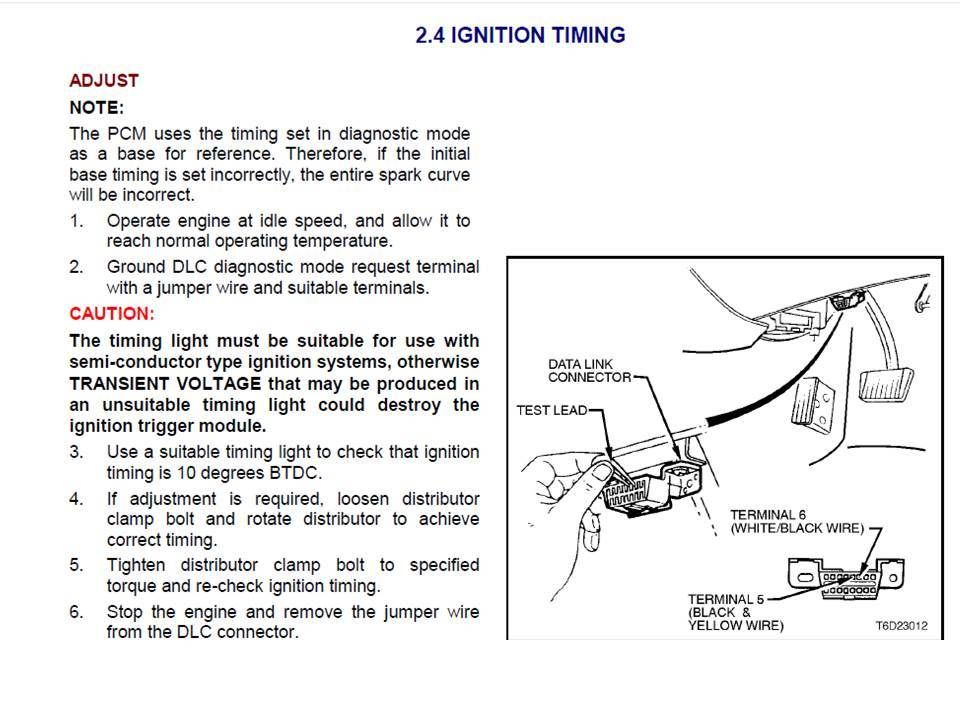 vs v8 ignition timing Page 2 Just Commodores